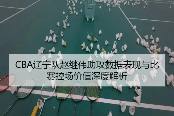 CBA辽宁队赵继伟助攻数据表现与比赛控场价值深度解析
